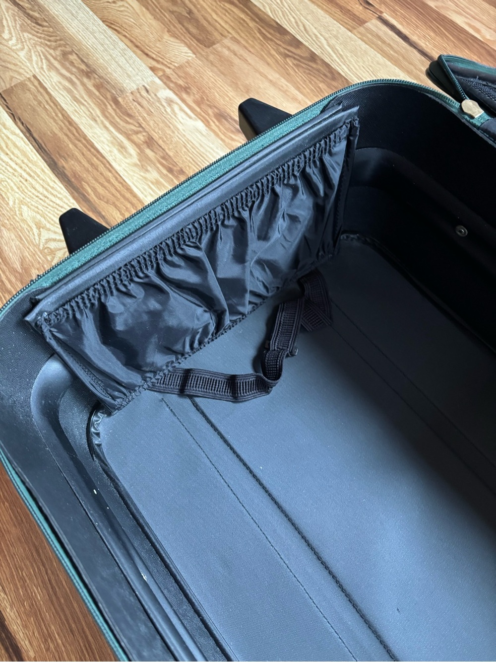 Green Rolling Suitcase - Travel Carry-On - Picture 3 of 8